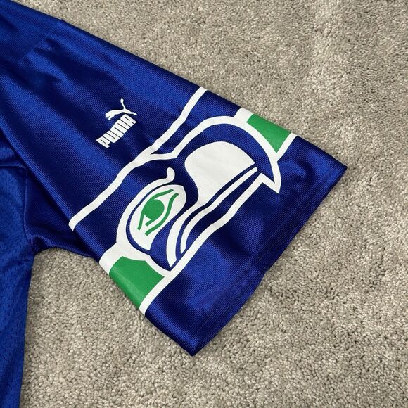 Puma Shaun Alexander #37 Seattle Seahawks Vintage Football Jersey Men 2XL Retro - Picture 9 of 9